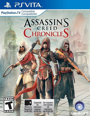 Assassin's Creed: Chronicles cover art for PlayStation VITA (PS VITA) video game
