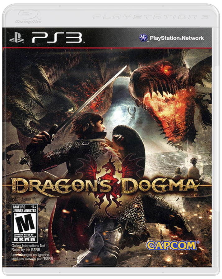 Dragon's Dogma cover art for PlayStation 3 (PS3) video game