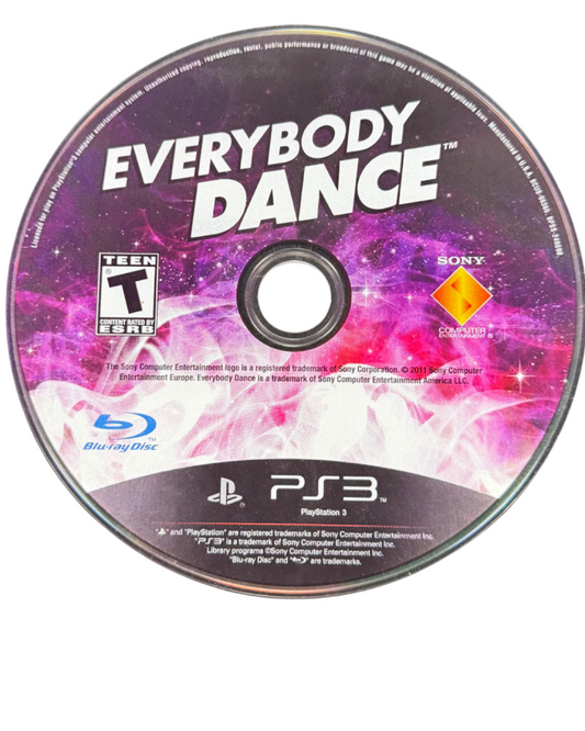 Everybody Dance disc for PlayStation 3 PS3 video game