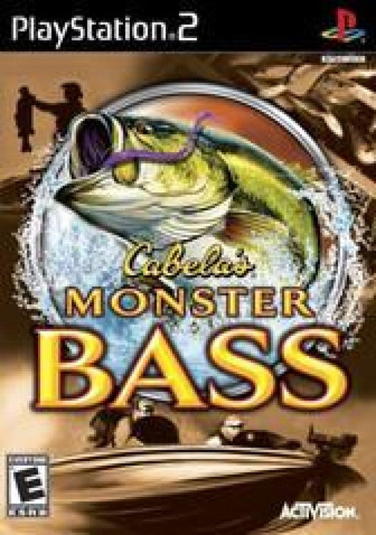 Cabela's Monster Bass cover art for PlayStation 2 (PS2) video game