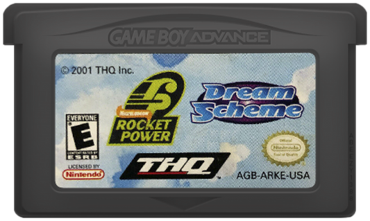 Boy Advance retro video game cartridge featuring action sports gameplay skateboarding BMX style challenges beach themed environments team based missions cartoon inspired visuals extreme sports adventure and portable handheld gaming experience on the GBA system