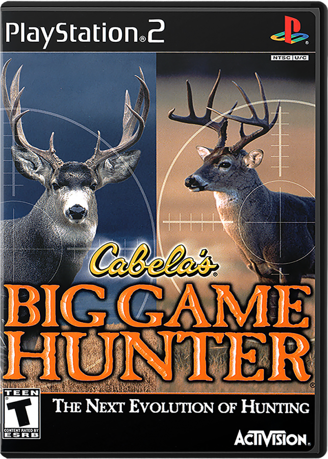 Cabela's Big Game Hunter cover art for PlayStation 2 (PS2) video game