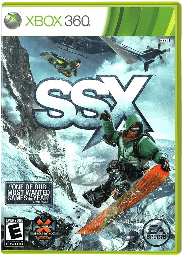 SSX cover art for Xbox 360 (X360) video game