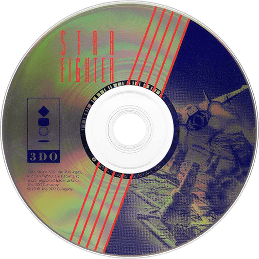 Star Fighter disc for Panasonic 3DO (3DO) sci-fi aerial combat video game