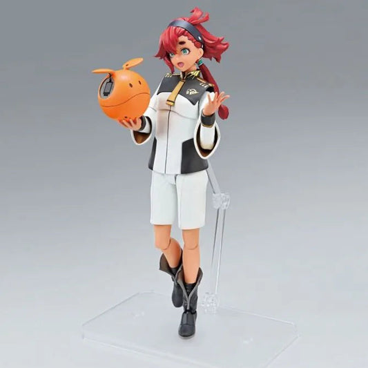 Suletta Mercury Figure rise Standard Bandai Hobby model kit from Gundam The Witch from Mercury anime buildable character figure detailed plastic kit collectible display piece pilot character figure for fans