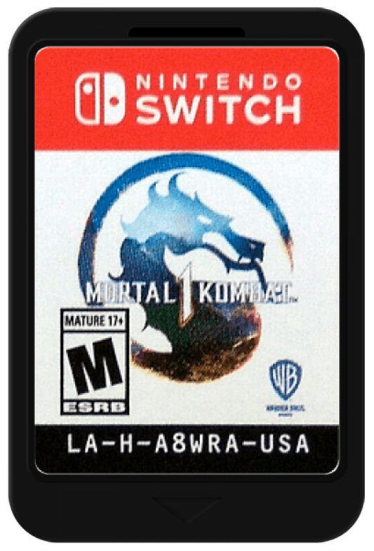 Mortal Kombat 1 cartridge for Nintendo Switch (NS) video game