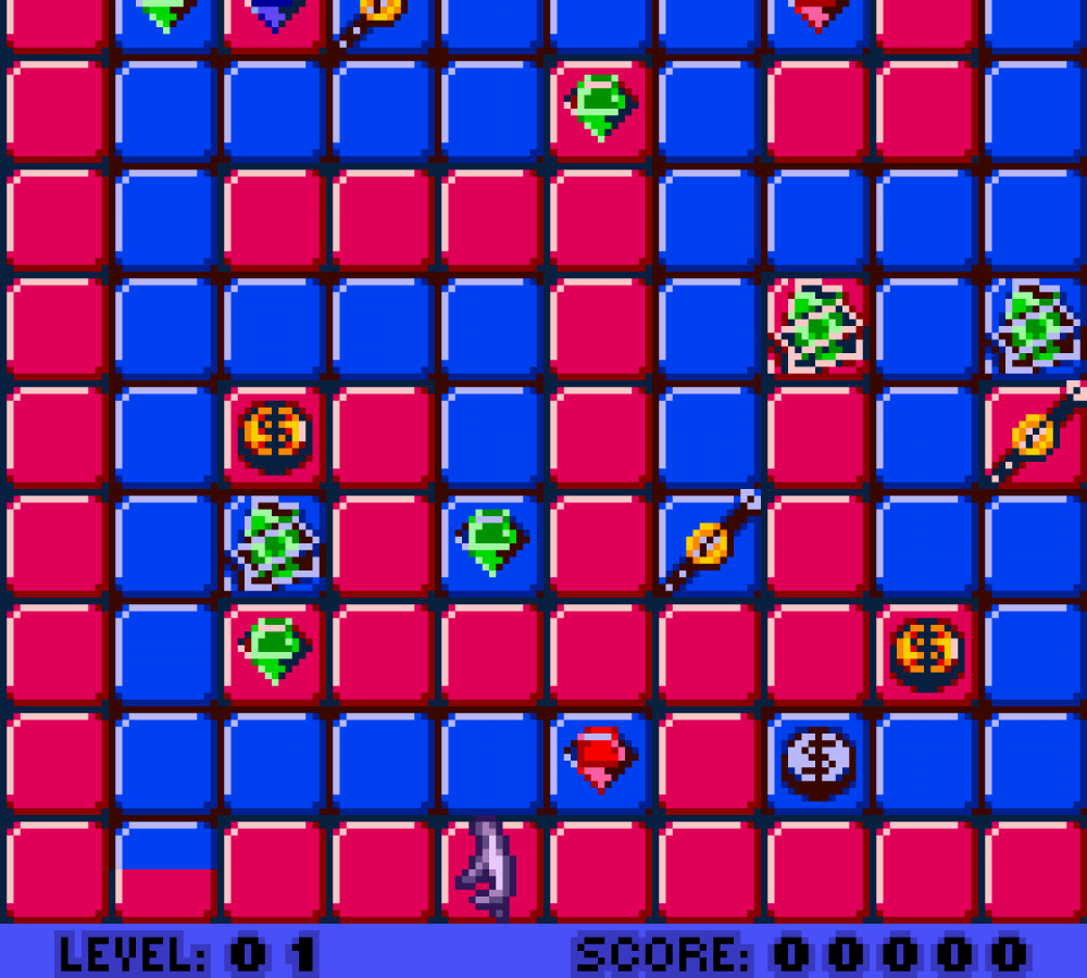 Microsoft 6 in 1 Puzzle Collection gameplay for Game Boy Color (GBC) video game