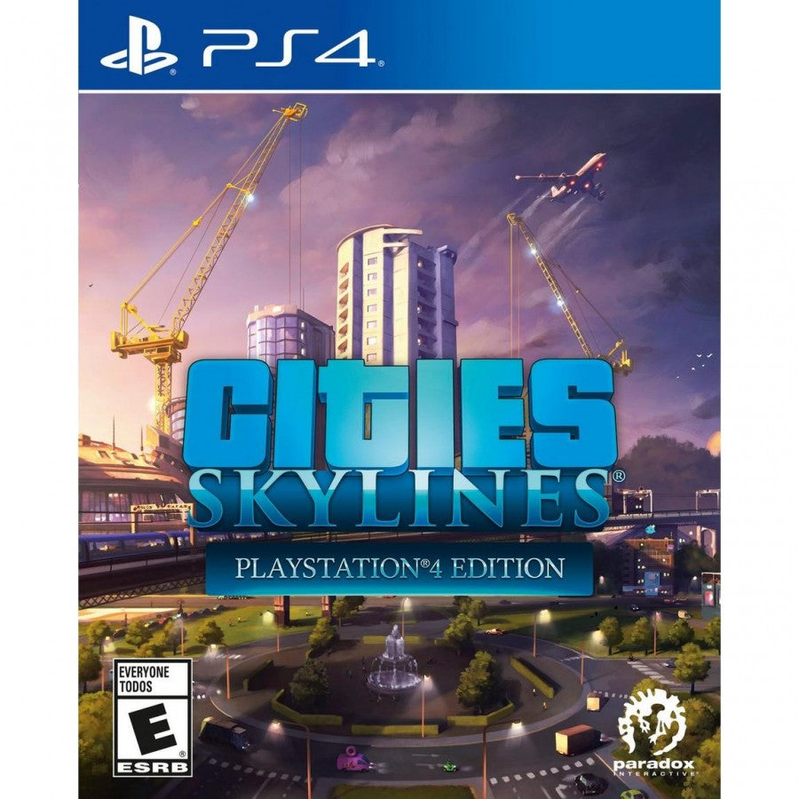Cities Skylines cover art for PlayStation 4 (PS4) video game