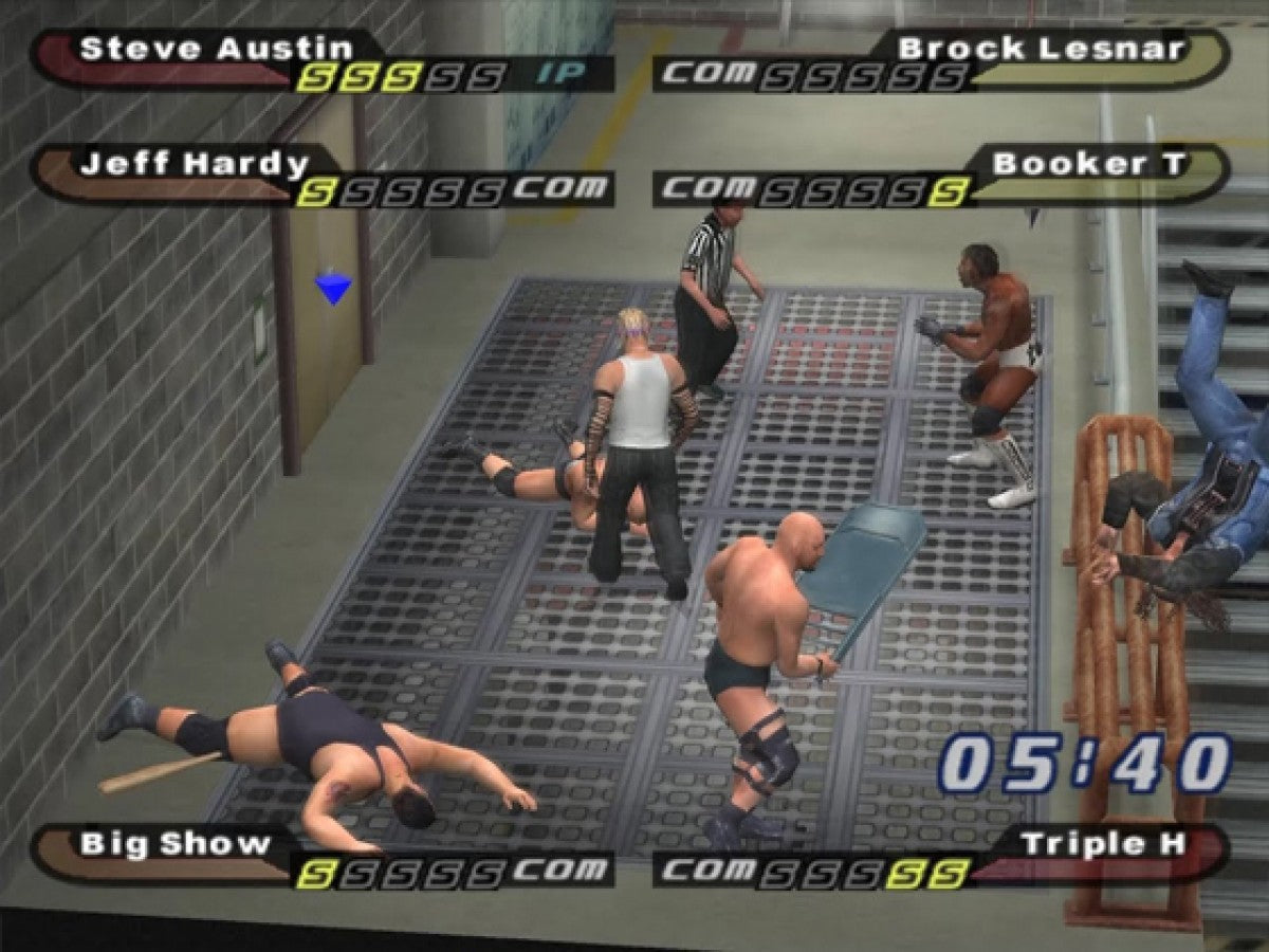 WWE SmackDown Shut Your Mouth gameplay for PlayStation 2
