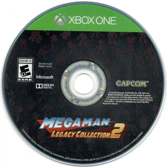 Mega Man Legacy Collection 2 disc for Xbox One (XONE) action-platformer video game