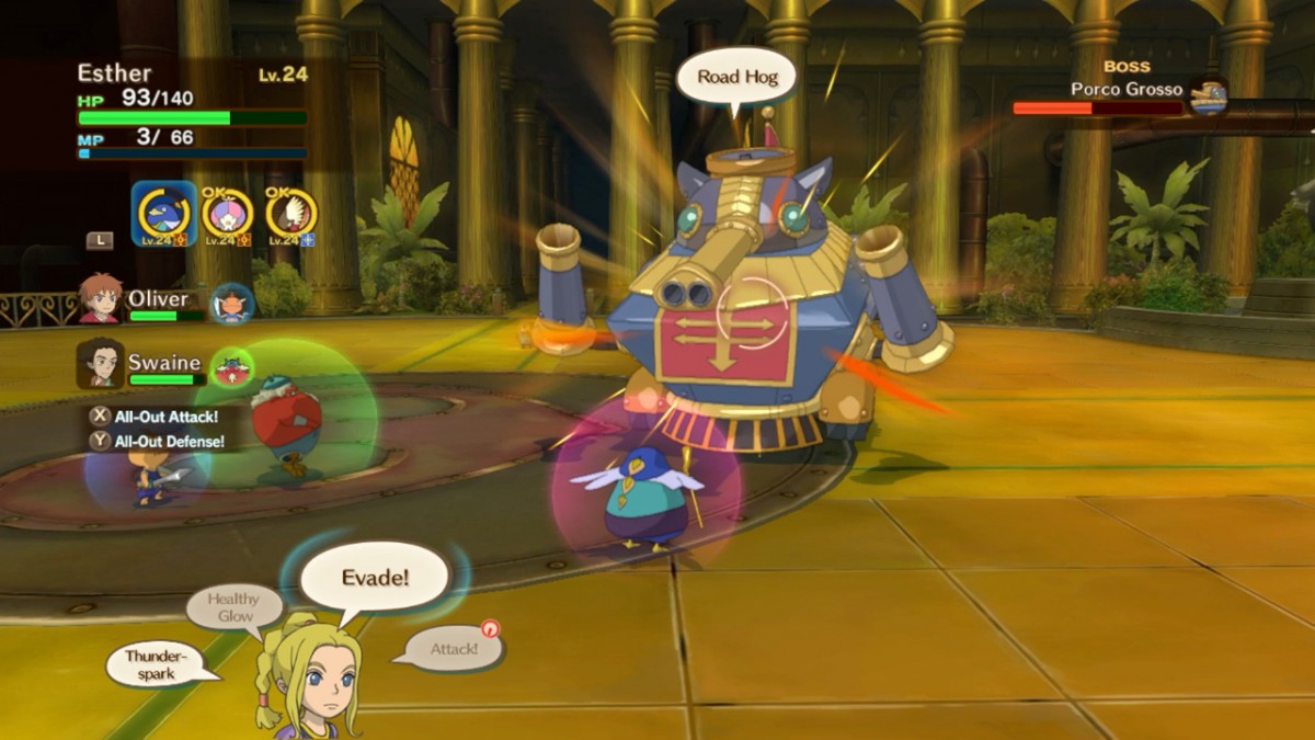 Ni No Kuni: Wrath of the White Witch gameplay for Nintendo Switch (NS) video game