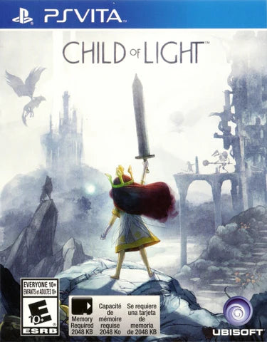 Child of Light cover art for PlayStation VITA (PS VITA) video game