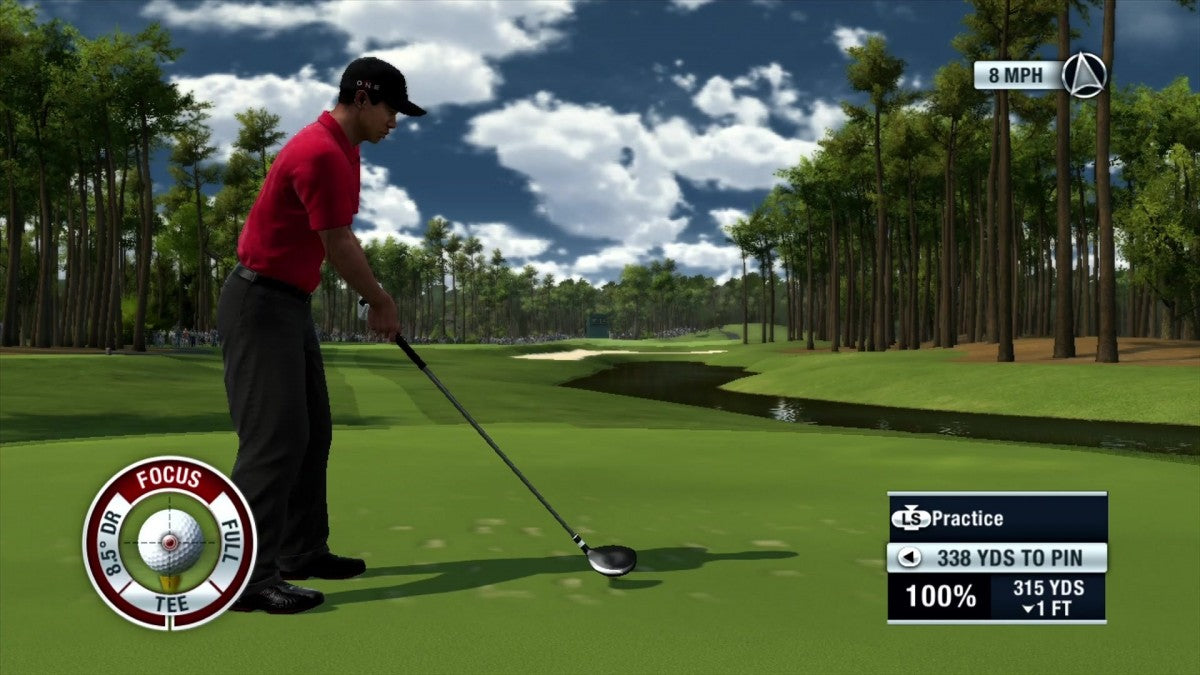 Tiger Woods PGA Tour 11 gameplay for Xbox 360 (X360) golf video game