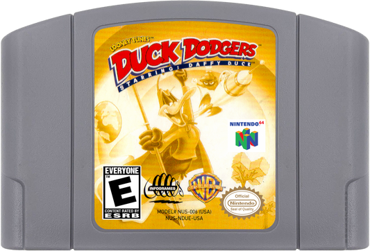 Duck Dodgers cartridge for Nintendo 64 (N64) video game