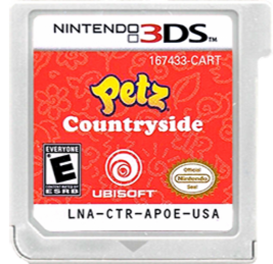Petz Countryside cartridge for Nintendo 3DS (3DS) pet simulation video game