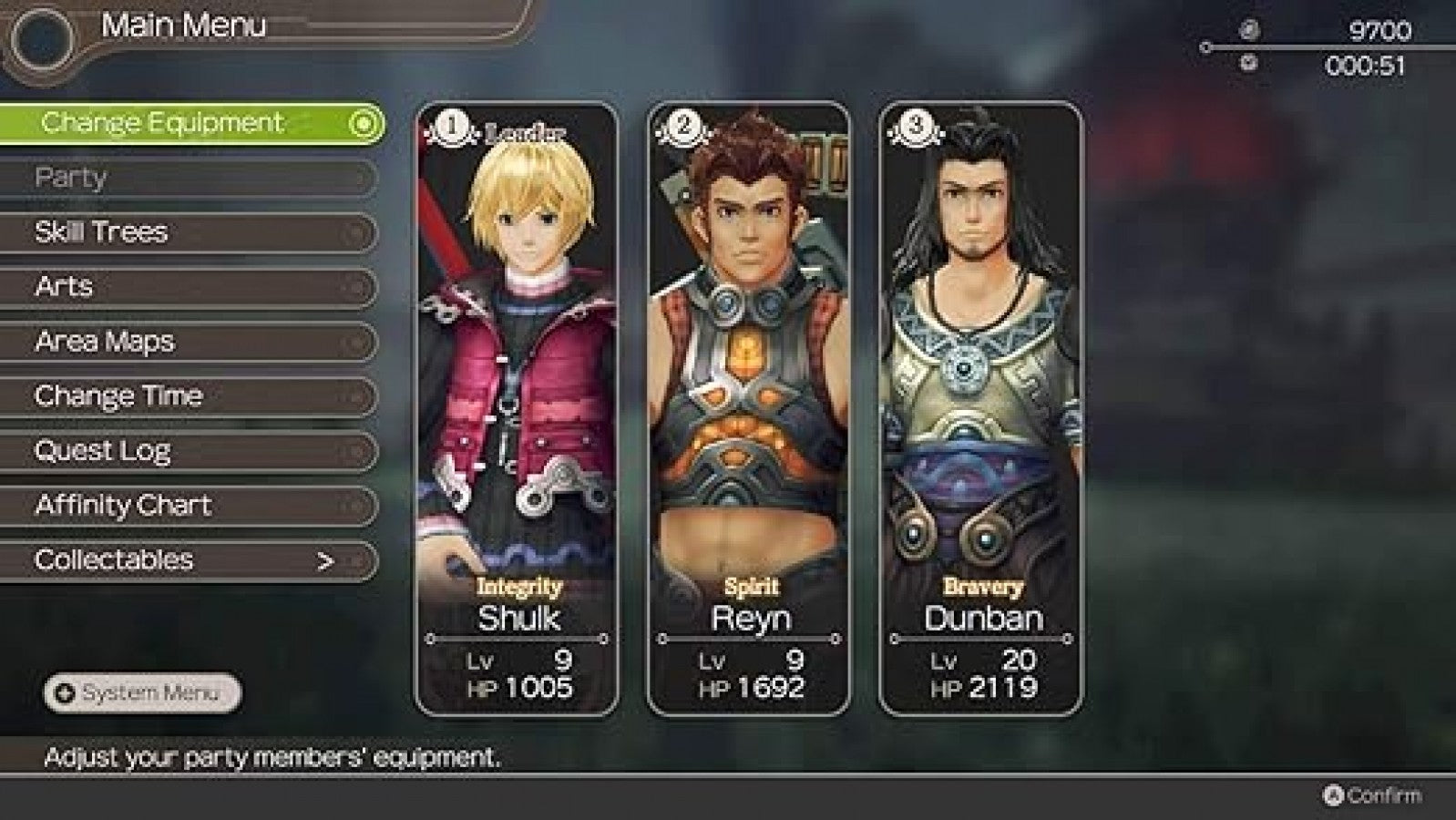 Xenoblade Chronicles Definitive Edition Work Set gameplay image for Nintendo Switch RPG game
