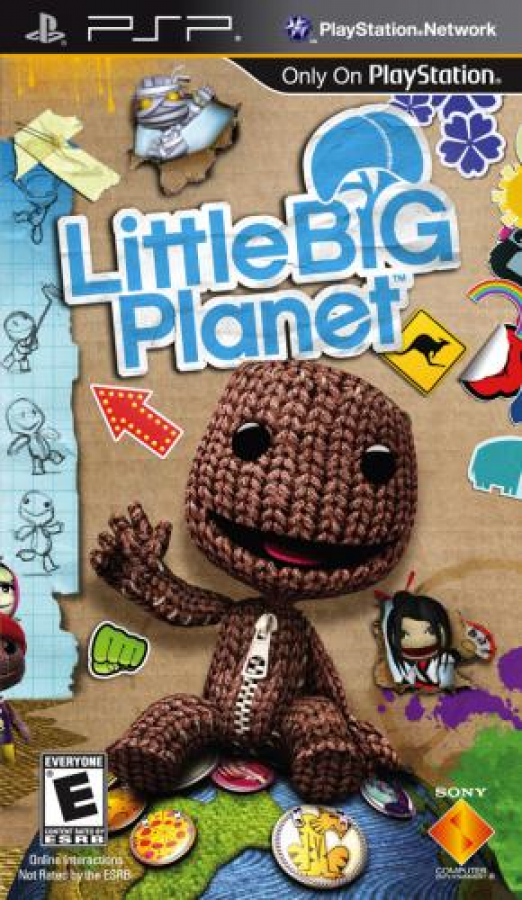 Little Big Planet cover art for PlayStation Portable (PSP) video game