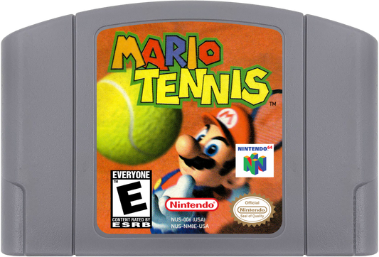 Mario Tennis cartridge for Nintendo 64 (N64) video game
