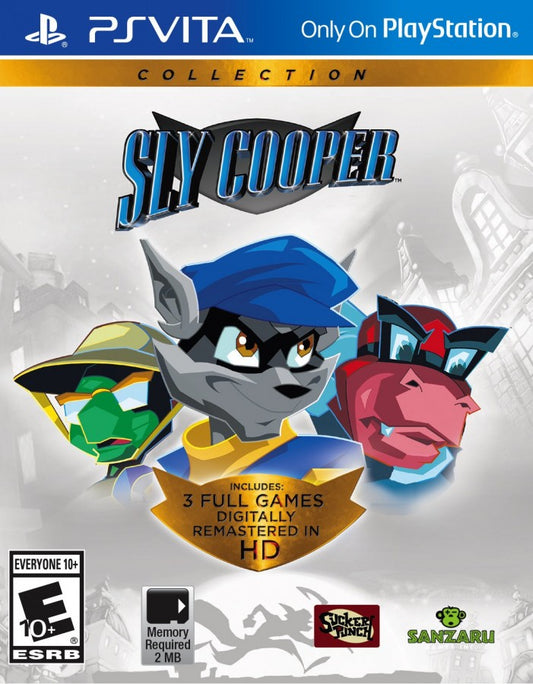 Sly Cooper: Collection cover art for PlayStation VITA (PS VITA) video game