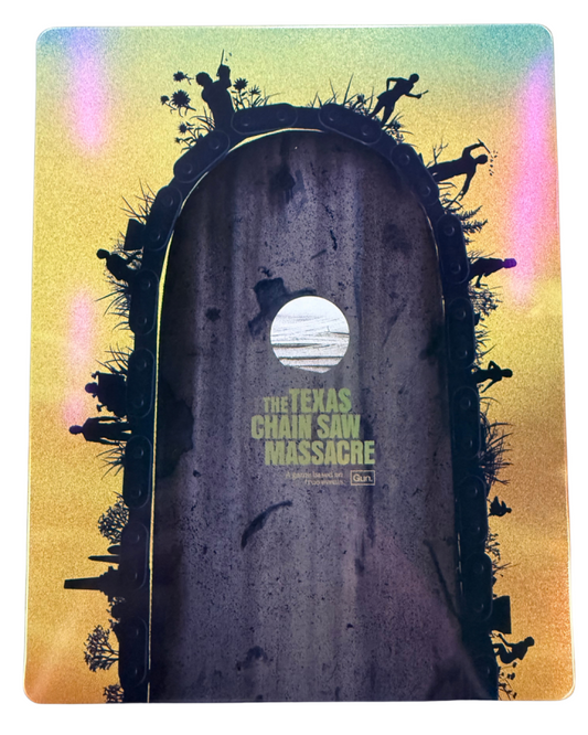 The Texas Chain Saw Massacre Collector's Edition Steelbook for PlayStation 5 asymmetrical multiplayer horror game featuring survivors versus the Slaughter family stealth gameplay and bonus collectible packaging steelbook