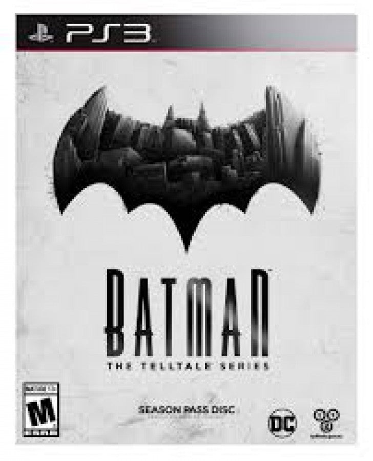 Batman: The Telltale Series – Playstation 3 (PS3) cover art for video game for PS3