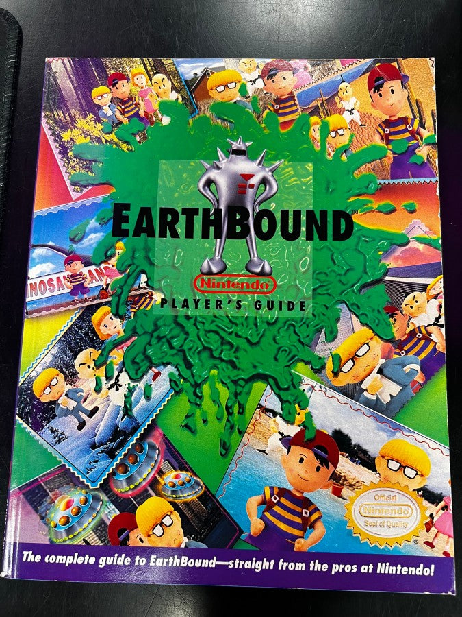 EarthBound players guide for Super Nintendo Entertainment System (SNES) retro video game
