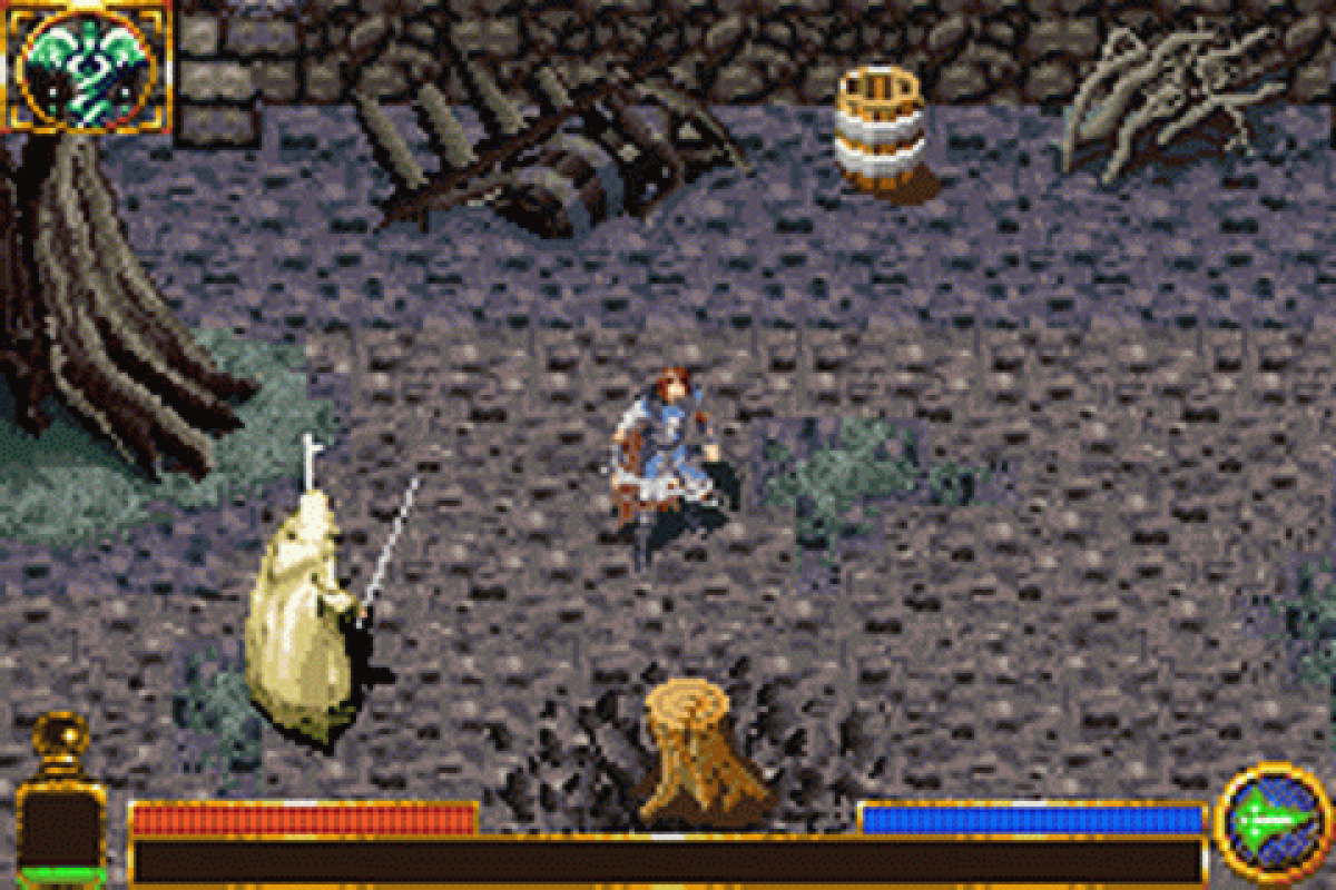Lord of the Rings: The Return of the King gameplay for Game Boy Advance (GBA) video game