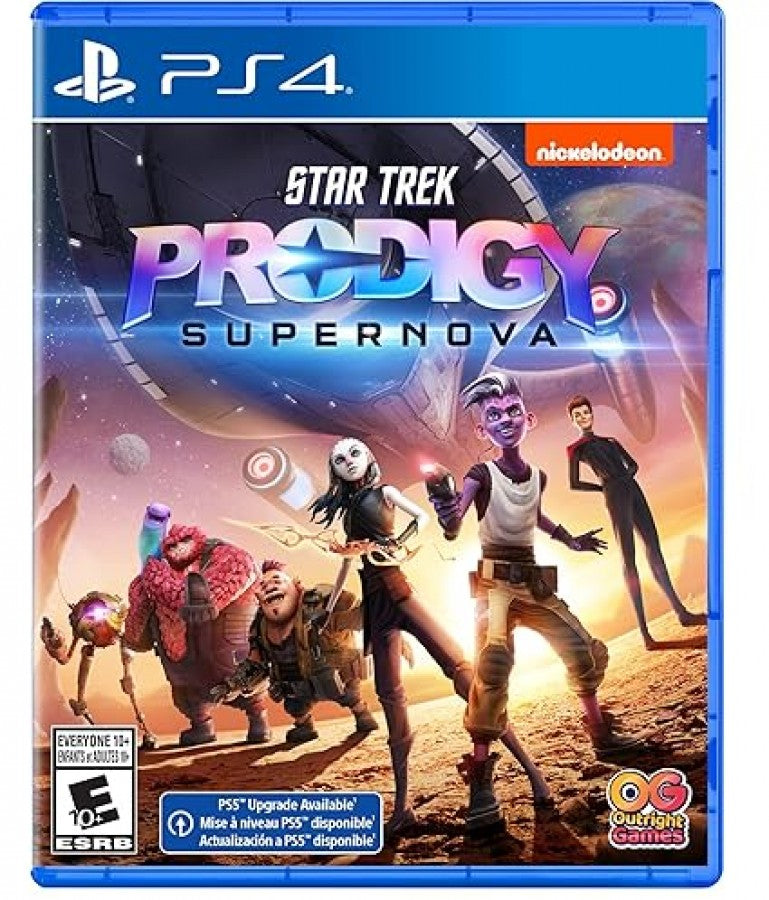 Star Trek Prodigy: Supernova cover art for PlayStation 4 (PS4) video game
