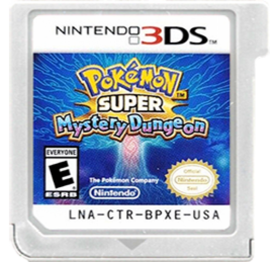 Pokémon Super Mystery Dungeon cartridge for Nintendo 3DS (3DS) dungeon crawler role-playing video game