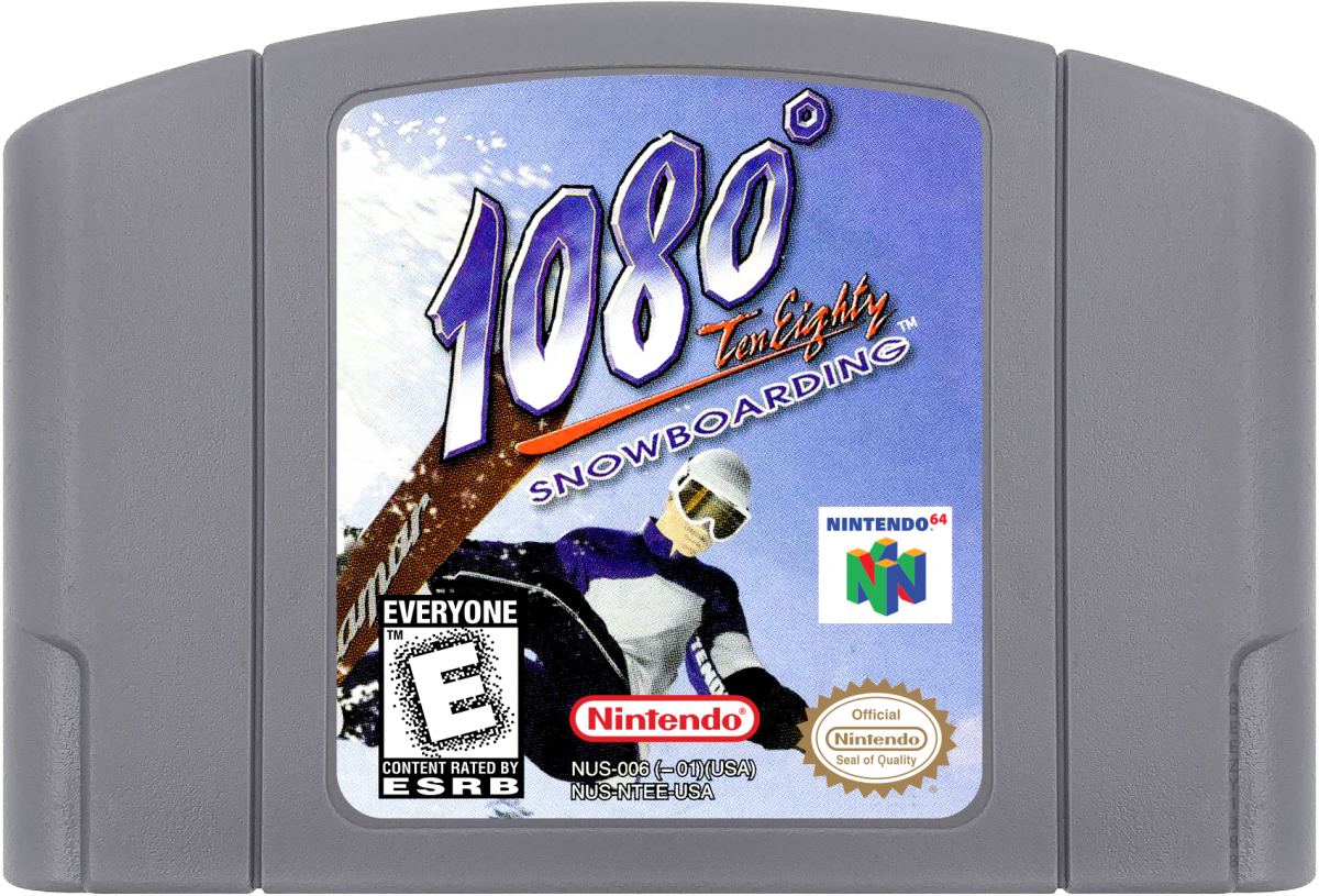 1080 Snowboarding cartridge for Nintendo 64 N64 video game