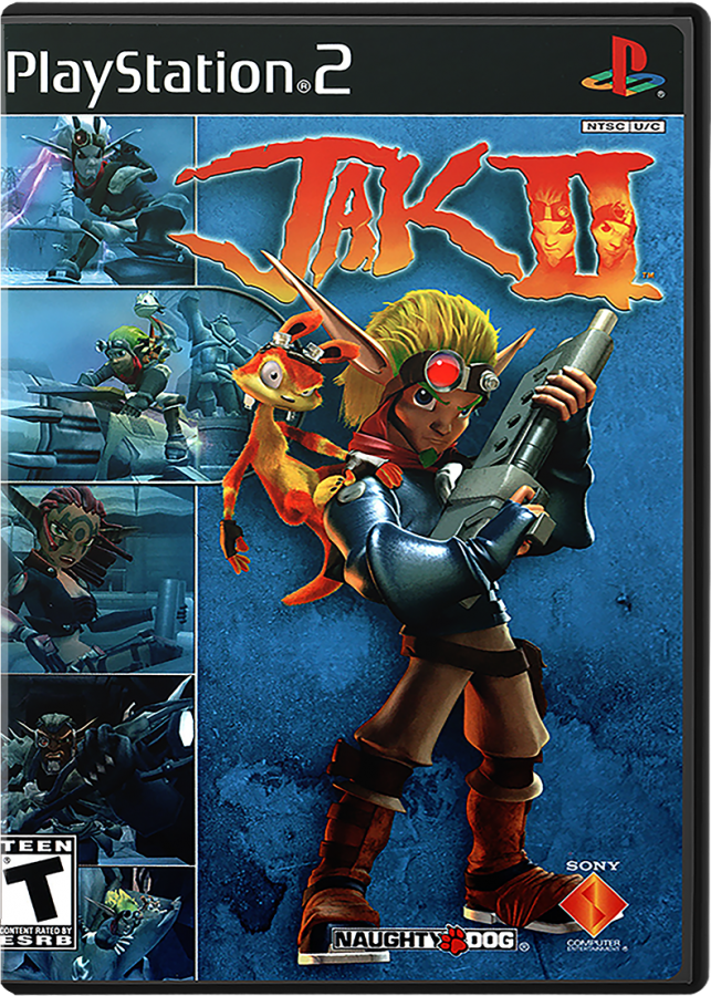 Jak II cover art for PlayStation 2 (PS2) video game
