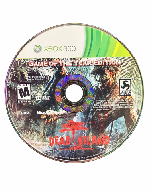 Dead Island Game of the Year Edition open world survival horror action RPG featuring cooperative gameplay brutal melee combat zombie infested island setting and the complete experience with all DLC included disc
