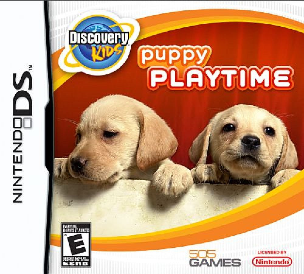 Discovery Kids: Puppy Playtime cover art for Nintendo DS (DS) video game