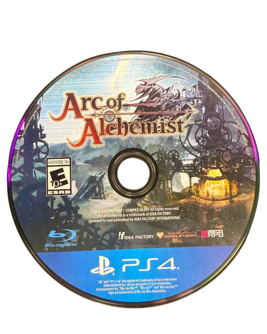 Arc of Alchemist for PlayStation 4 action RPG featuring desert exploration real time combat character switching and anime style story driven gameplay disc