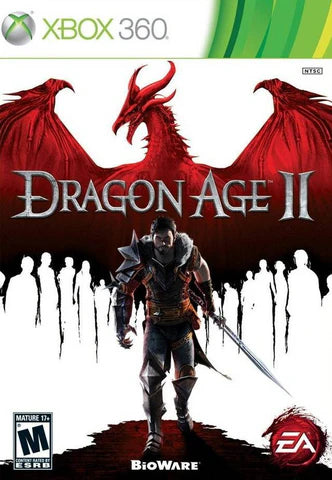 Dragon Age II cover art for Xbox 360 (X360) video game