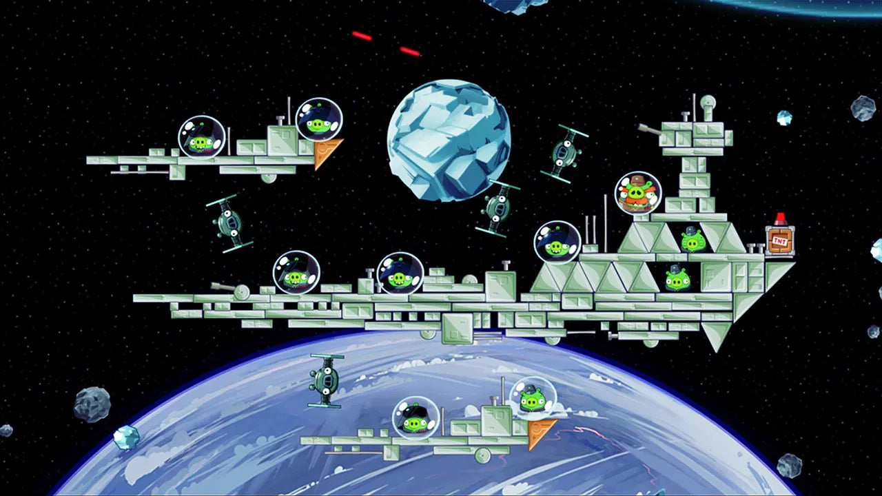 Angry Birds: Star Wars gameplay for PlayStation VITA (PS VITA) video game