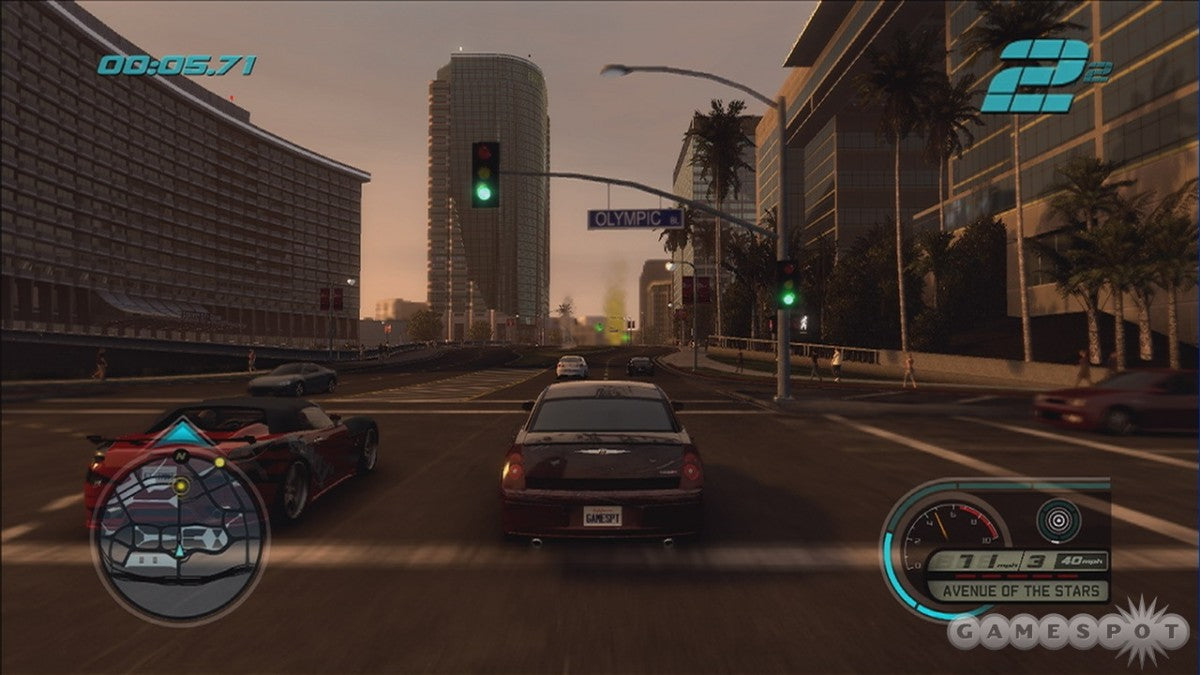 Midnight Club Los Angeles gameplay for Playstation 3 (PS3) video game.