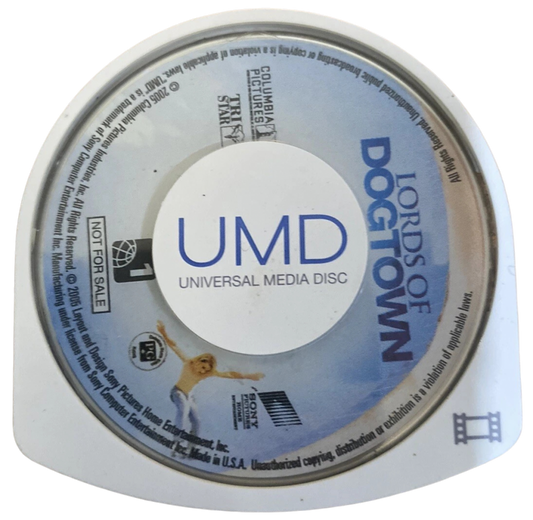 Lords of Dogtown UMD disc for PlayStation Portable (PSP) drama film