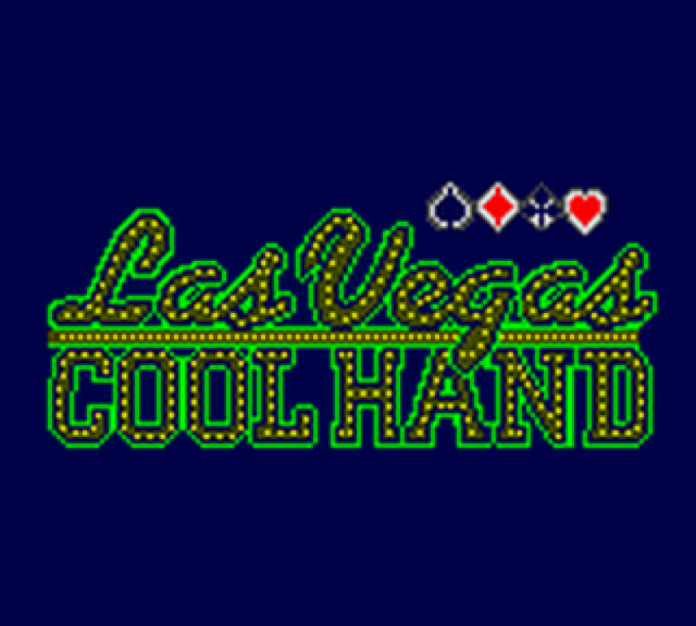 Las Vegas: Cool Hand start screen for Game Boy Color (GBC) video game