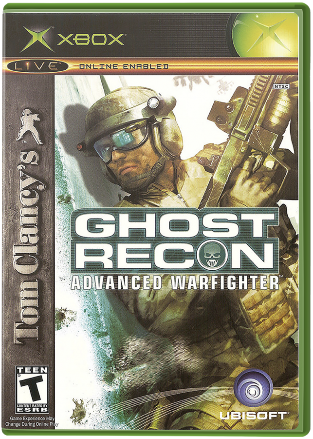 Tom Clancys Ghost Recon Advanced Warfighter cover art for Xbox video game