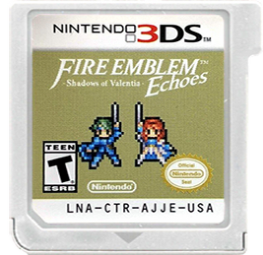 Fire Emblem Echoes: Shadows of Valentia cartridge for Nintendo DS (DS) RPG video game