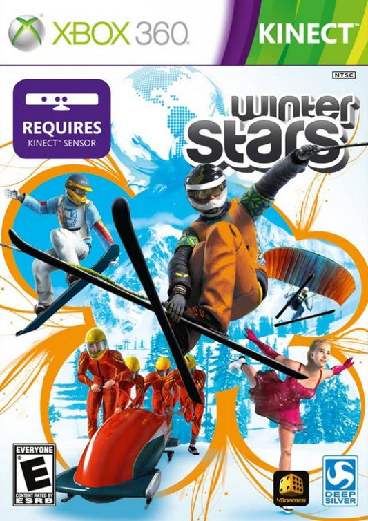 Winter Stars cover art for Xbox 360 (X360) winter sports video game