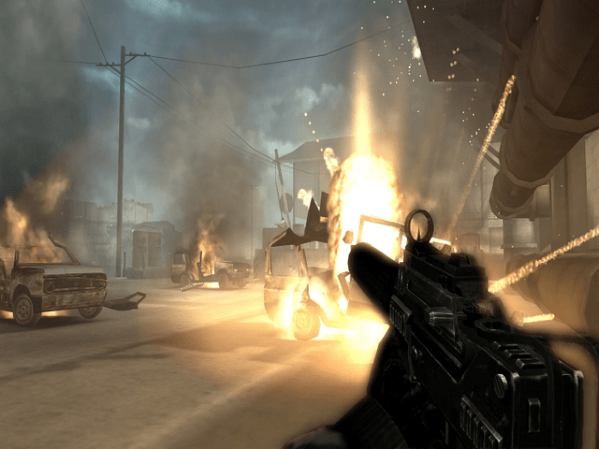 Black gameplay for Xbox (XBOX) video game