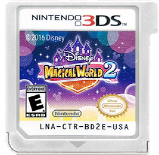 Disney Magical World 2 cartridge for Nintendo 3DS (3DS) life simulation video game