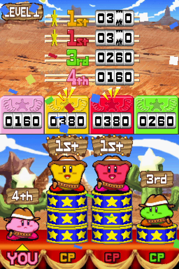 Kirby: Super Star Ultra gameplay for Nintendo DS (DS) platforming action adventure video game