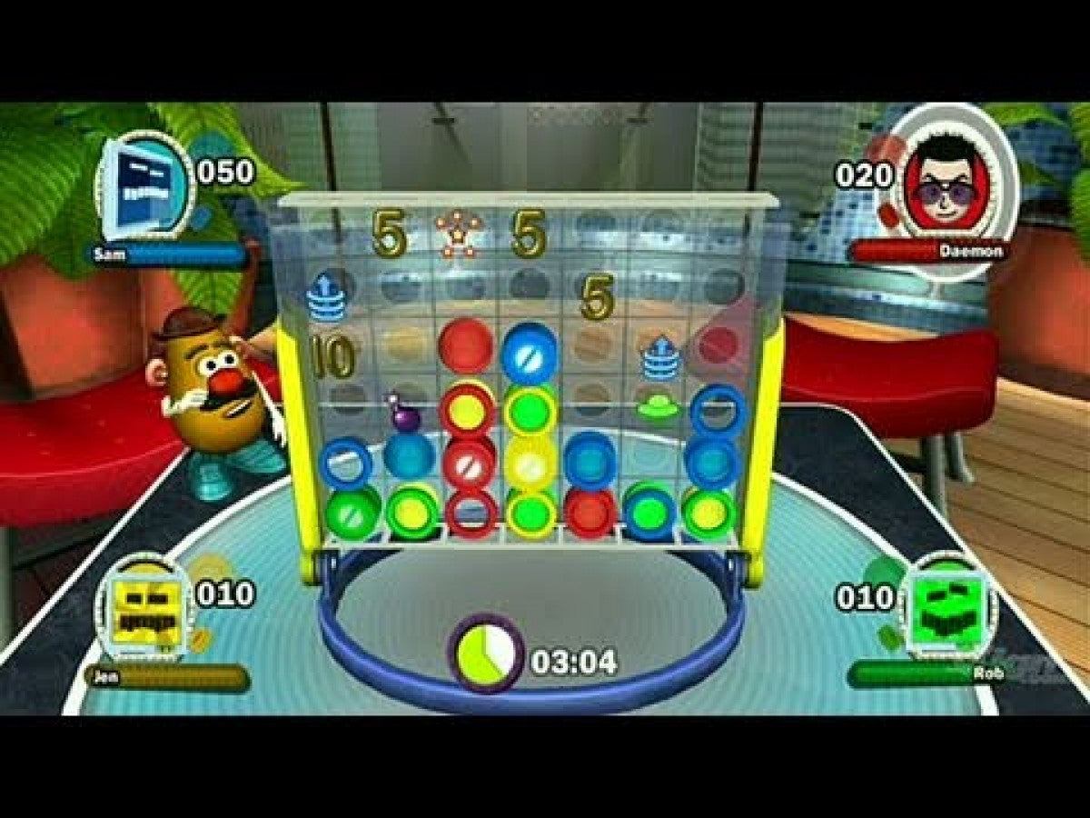 Hasbro Family Game Night gameplay for Nintendo Wii video game.