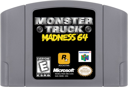 Monster Truck Madness cartridge for Nintendo 64 N64 video game