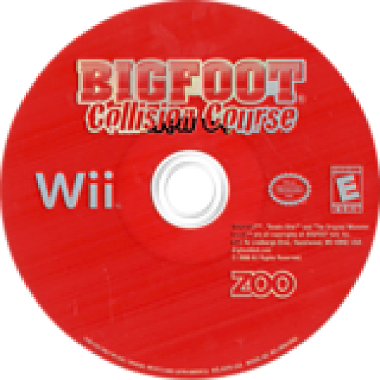 Bigfoot: Collision Course disc cover art for Nintendo Wii (Wii) video game