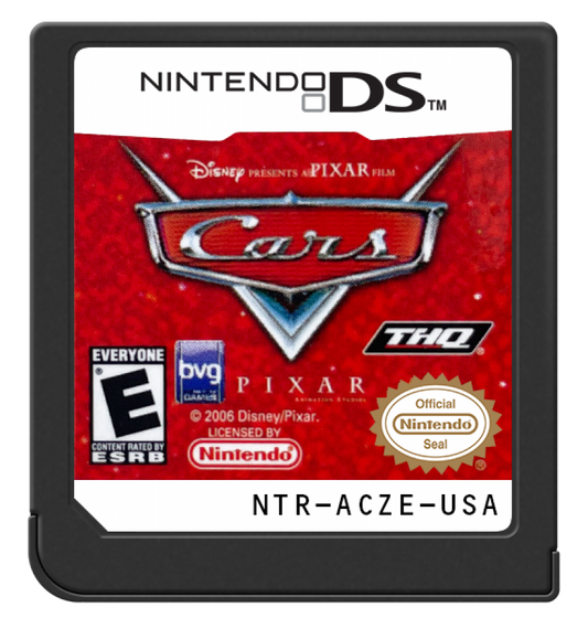 Disney Pixar Cars cartridge for Nintendo DS (DS) racing adventure video game