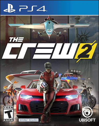 The Crew 2 cover art for PlayStation 4 (PS4) video game